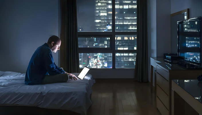 晚上玩手機對睡眠影響大嗎?