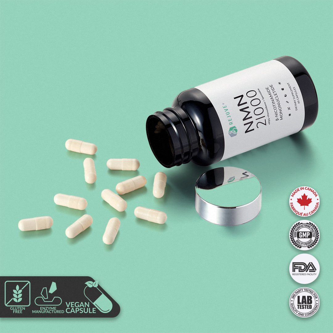 抗氧化保健品:Rejuve+™ NMN21000的強大功效