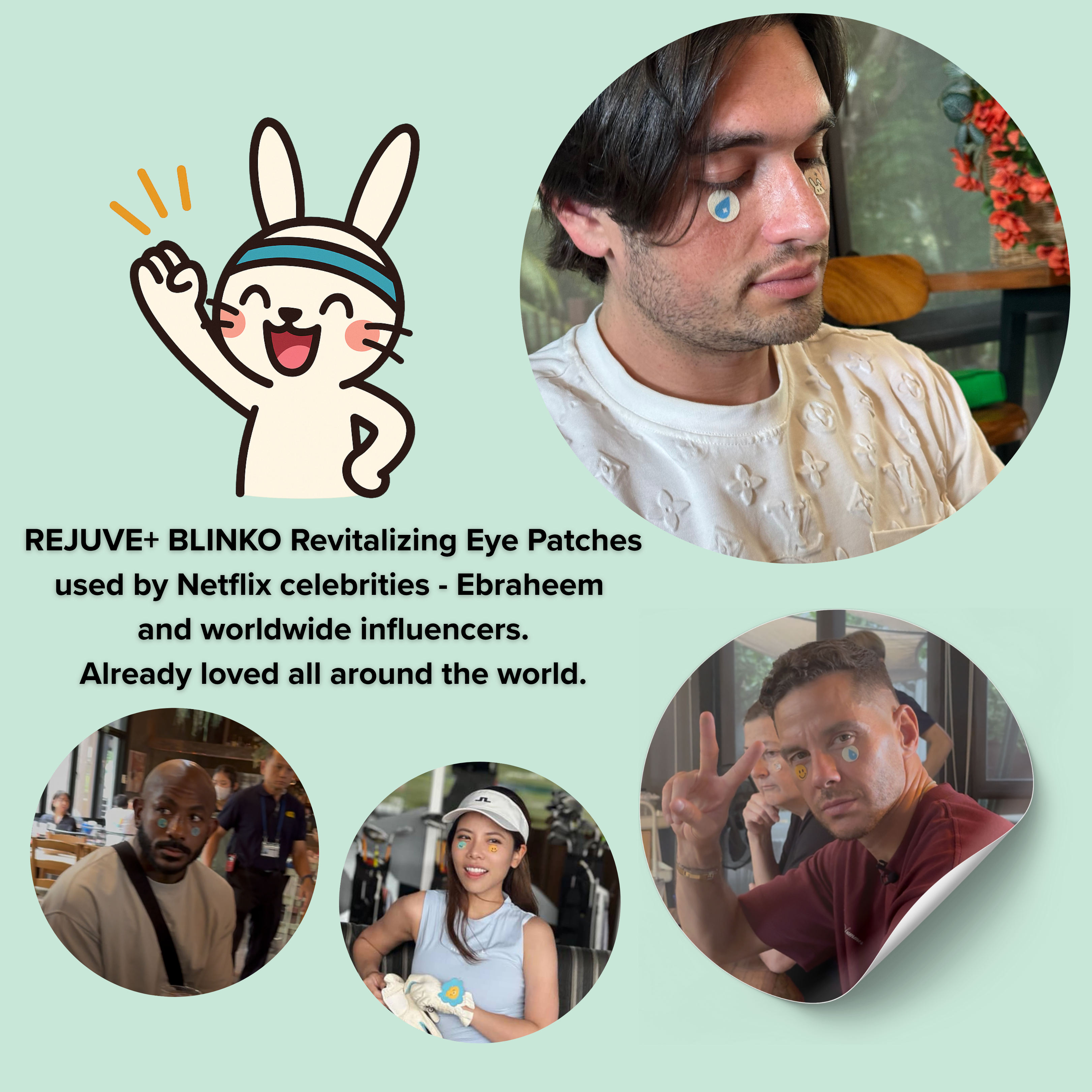 REJUVE+® BLINKO™ 靜眸草本眼貼