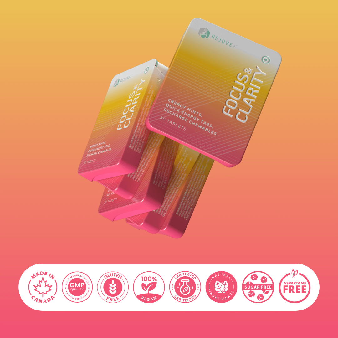 Rejuve+® 補腦專注片 30粒 | 提升專注力 增強記憶力