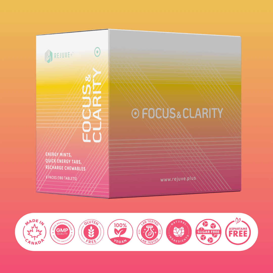 Rejuve+® 補腦專注片 30粒 | 提升專注力 增強記憶力