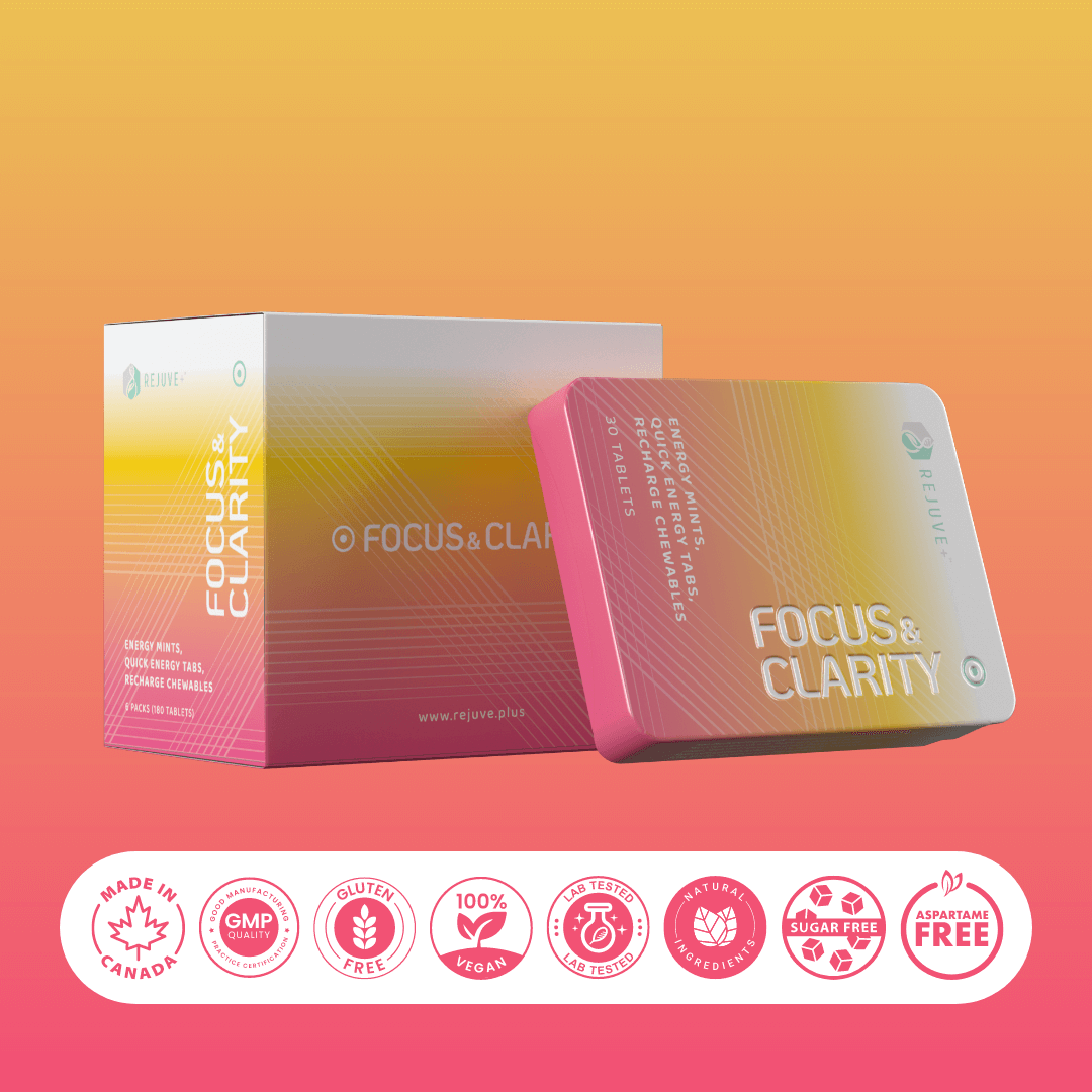 Rejuve+® 補腦專注片 30粒 | 提升專注力 增強記憶力