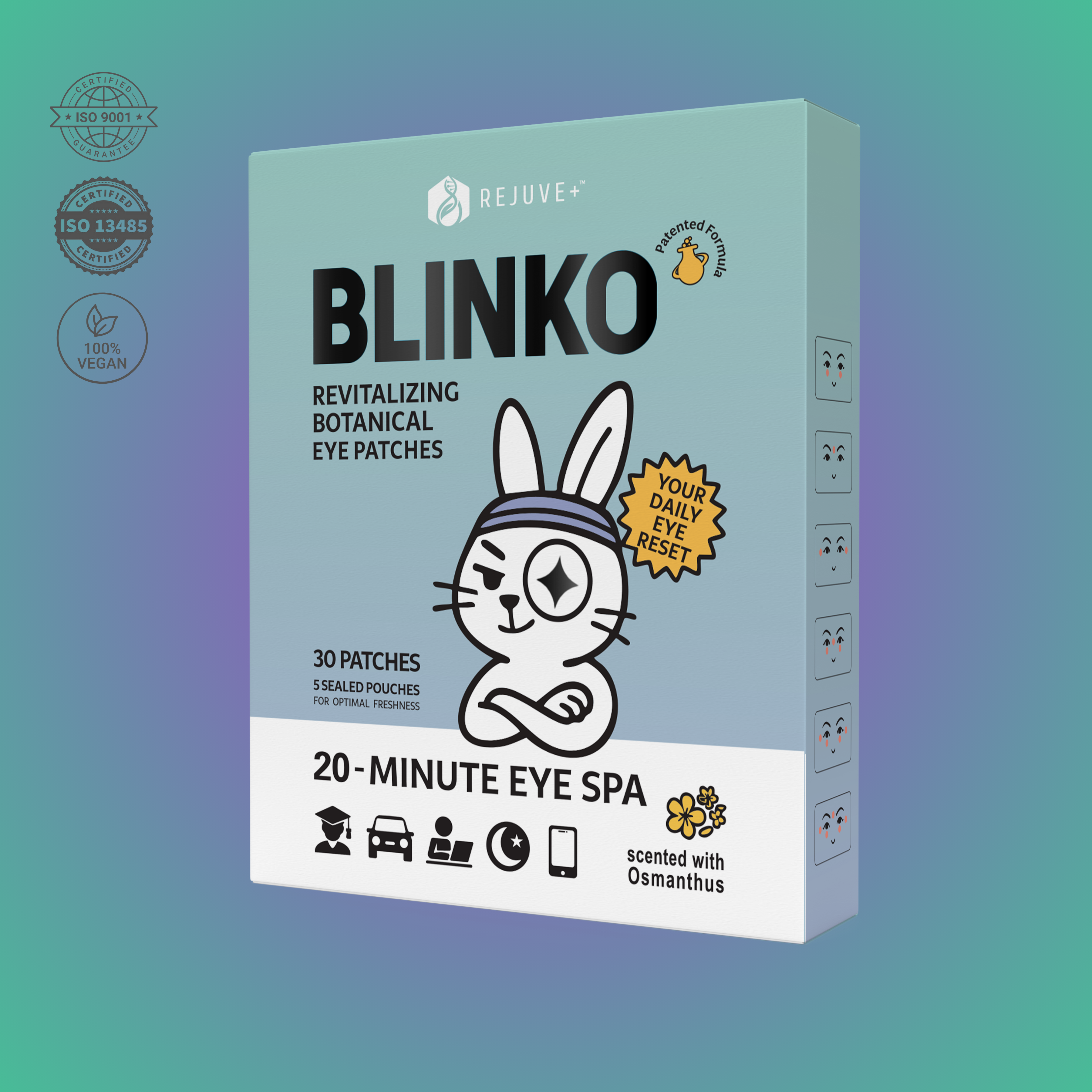 REJUVE+® BLINKO™ 靜眸草本眼貼
